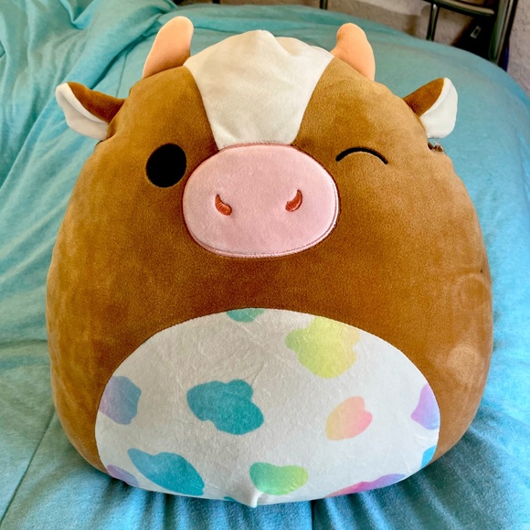 PRICE DROP!!!! Griella the Cow 12” Squishmallow BNWT - Picture 1 of 4